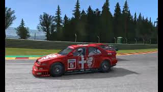 Real Racing 3 Spa Alfa Romeo 155 V6 TI Race