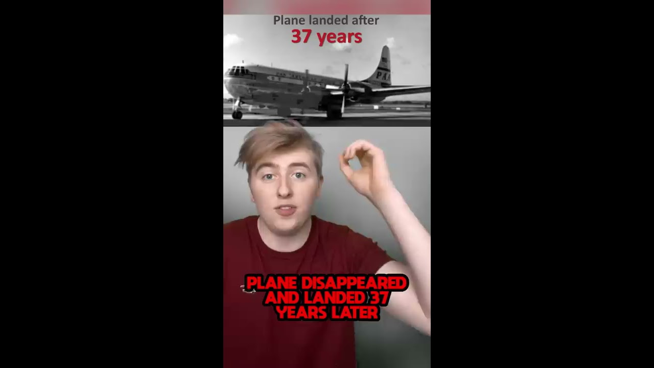 This Plane Disappeared And Landed 37 Years Shorts
