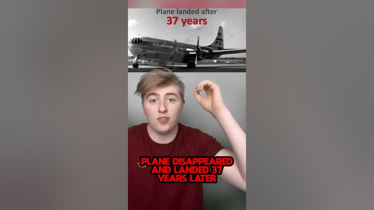 This Plane Disappeared And Landed 37 Years #Shorts