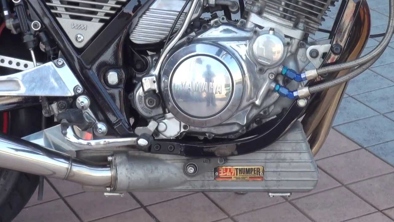 ジムカーナ最強 ヨシムラサウンド SRX400 ヤマハ SRX600 兄弟車 YAMAHA