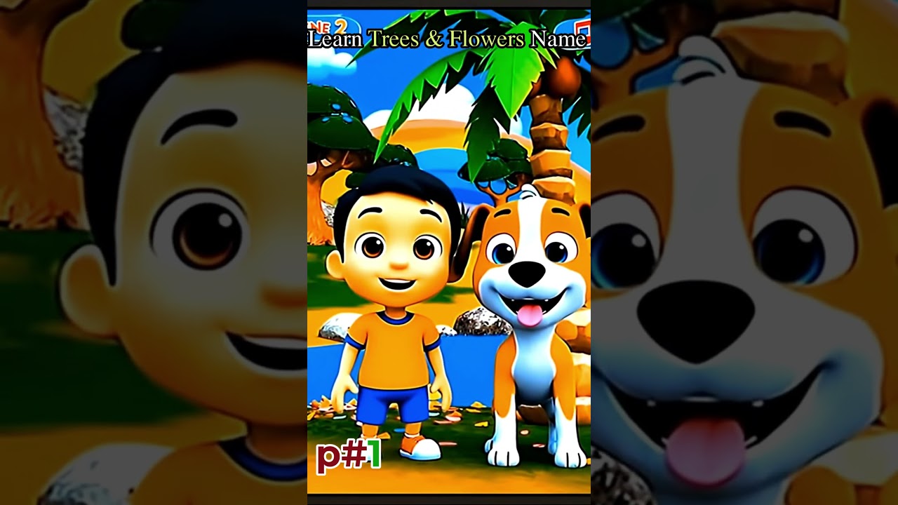 Learn Trees & Flowers Name🌳🌸 | Benny & Tommy Shorts |Part 1 | Benny & Tommy Toons