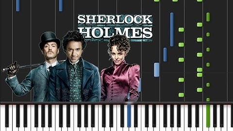 Sherlock Holmes Movie - Theme Song Synthesia Tutorial