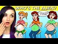 Confusing ALIEN Riddles To Test if YOU ARE AN ALIEN 👽