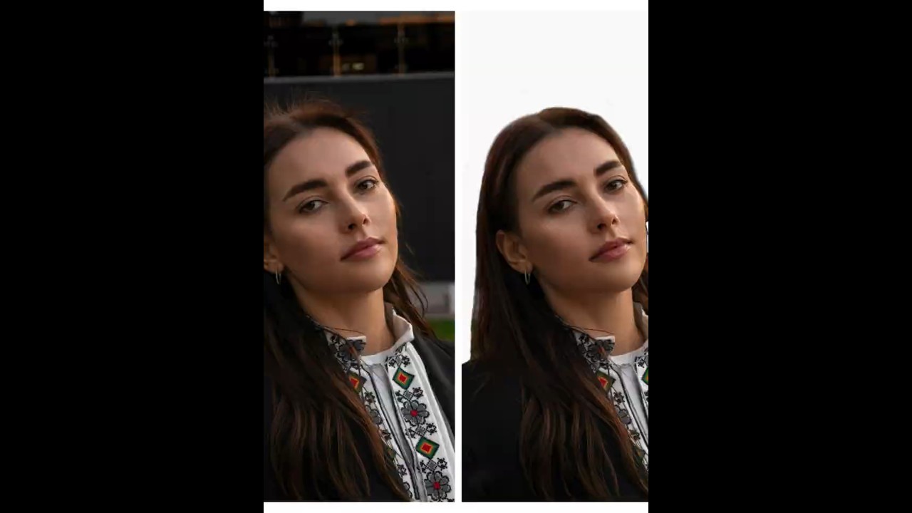 How to change background white using snapseed. 