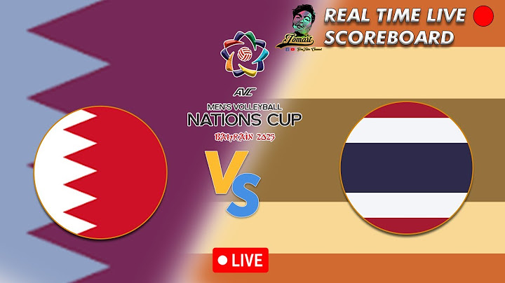 🔴LIVE BAHRAIN VS THAILAND AVC MENS VOLLEYBALL NATIONS CUP 06-17-2025