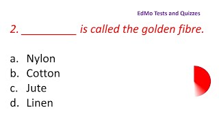 WORLD GEOGRAPHY QUIZ- 3 AGRICULTURE / CROPS.  Gk quiz. Geography MCQ Test. screenshot 5