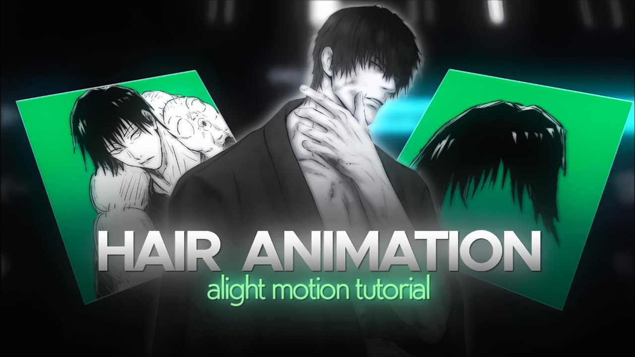 How to Animate Hair in Alight Motion - Simple Tutorial | Hair Animation ...