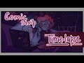 Small comic stream time-lapse