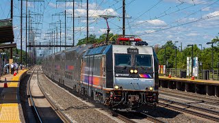 NJT 3837 Departs Edison Station w/ A Nice Engineer