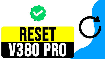 How to RESET V380 PRO CAMERA 2025 | V380 Pro Factory Reset GUIDE
