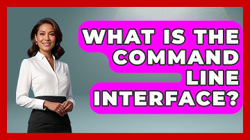 What Is The Command Line Interface? - Your Computer Companion