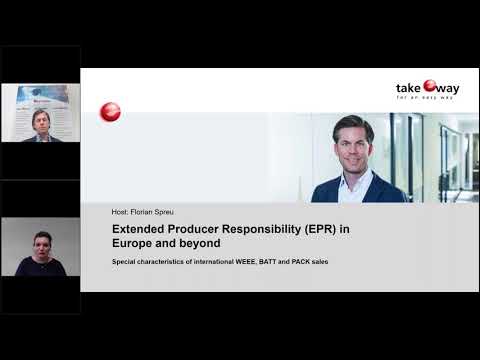 Webinar: Extended Producer Responsibility (EPR) in Europe and beyond