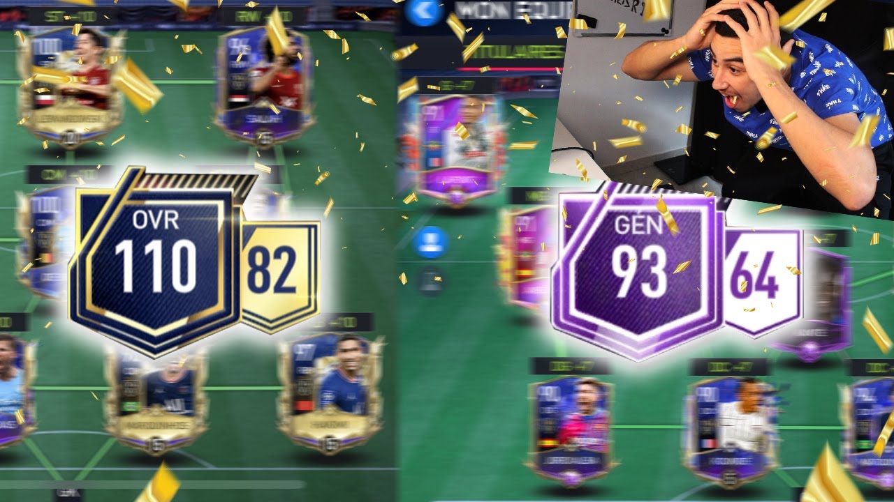 JE NOTE VOS EQUIPE #2 ! +110 GEN WTF ???