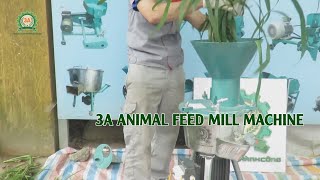 3A Animal Feed Mill Machine Multi Purpose Crusing Machine 3A Mechinary