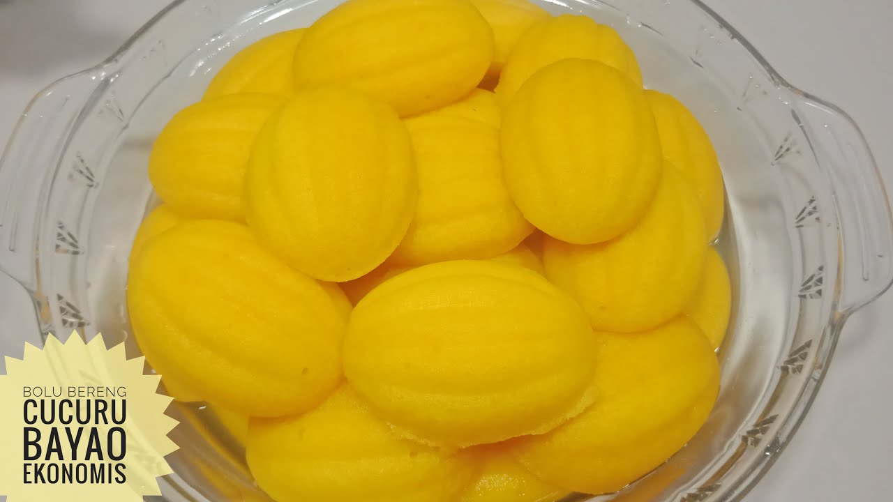 Resep kue basah khas makassar || Resep kue cucuru bayao ekonomis