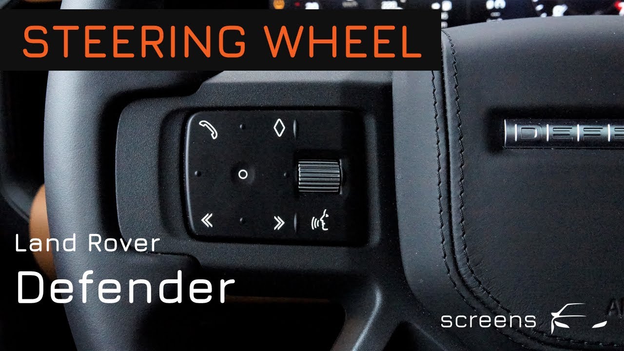 Land Rover Defender Steering Wheel Button 2020 YouTube