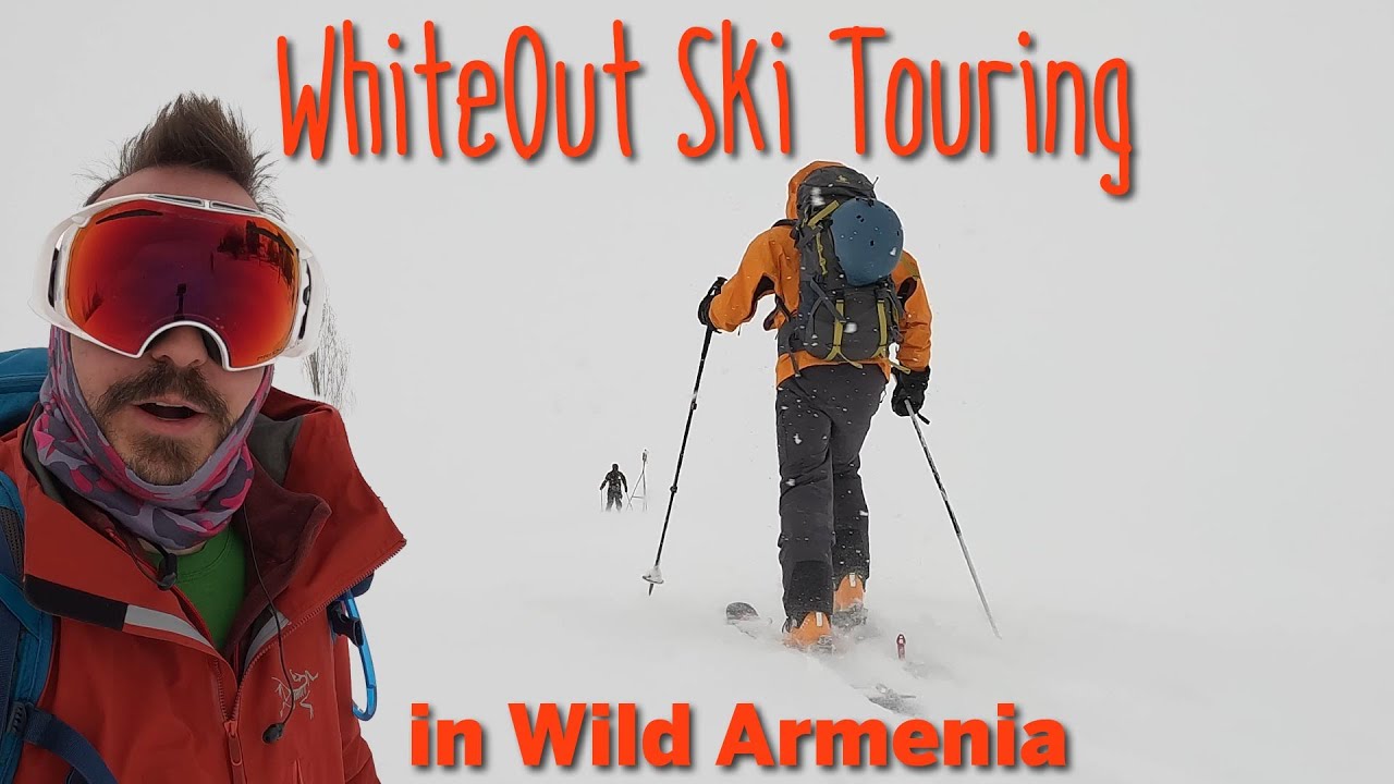 Skiing in a WHITEOUT in the Caucasus | Mt. Hatis, Armenia | Week 20