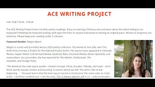 ACE Writing Project Megan Alpert
