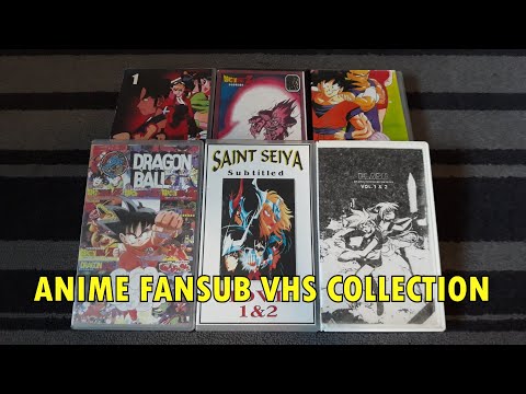Old School Fansub Anime VHS Collection - YouTube