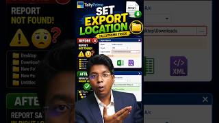 Tally Prime Export Data: FIX Default Location Problem!