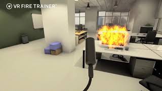 Celebrity VR Fire Trainer: Putting out an office fire in a VR environment Wealth
