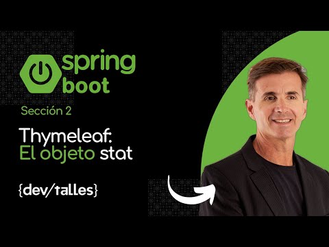 14- Curso de Spring boot: Conflicto path y Thymeleaf: El objeto stat