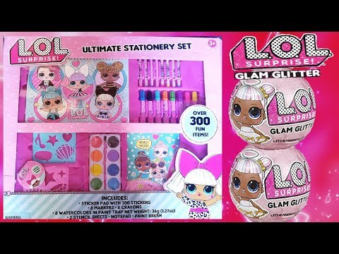 lol surprise doll stationery