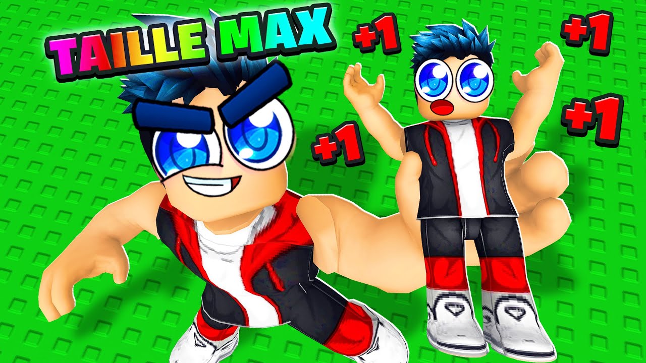 1 CLIC = GRANDIR dans Roblox...