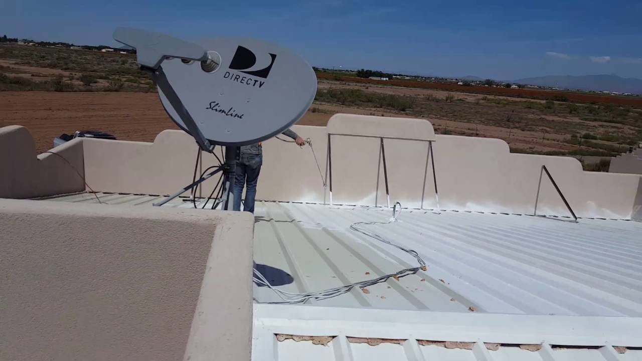 Titan PowrTwin™ 8900 Plus Paint Sprayer. Spraying Elastomeric Roof