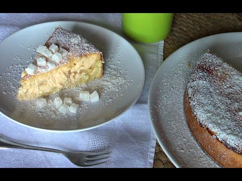 Video: Cheesecake Al Cocco Con Pezzi Di Ananas