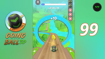 Going Balls Gameplay Walkthrough Epic Level 99 (Android, IOS)