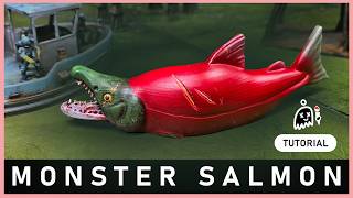 Sculpting a Monster Salmon | Nomad Sculpt