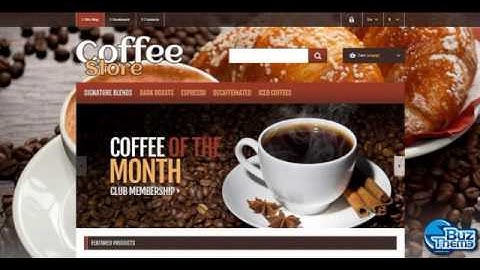 Tutorial Responsive Coffee Store PrestaShop Theme by Buztheme.com