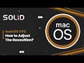 macOS VPS - How to adjust the resolution?
