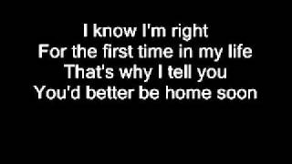 Better be home soon by Crowded House