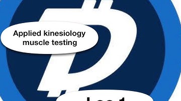 DIGIBYTE crypto token consciousness calibration muscle testing applied kinesiology 🌸