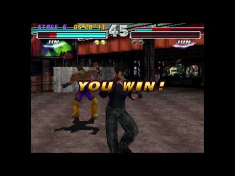 Tekken Tag 1 ( Arcade ) - Jin / King Playthrough ( June 25, 2017 )