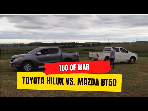Tug Of War - Toyota Hilux vs. Mazda bt50
