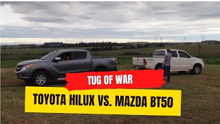 Tug Of War - Toyota Hilux vs. Mazda bt50