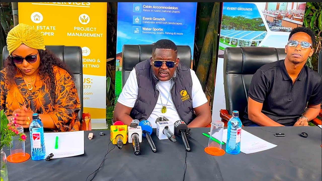 CHRISTINA SHUSHO  Reacts Meeting ISRAEL MBONYI & JOEL LWANGA for CHURCHILL NEW YEAR EVE