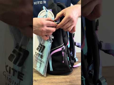 Рюкзак Kite Education teens 727M-2 42x29x20 см, 17 л, 130-145 см, видео 1