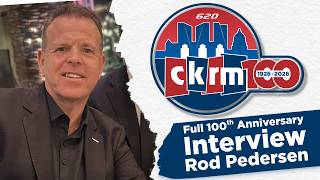 Rod Pedersen: Milestone Hockey Boy Turned Voice of The Riders | CKRM 100th Anniversary