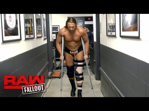 An injured Big Cass leaves Raw on crutches: Raw Fallout, Aug. 21, 2017