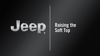Raising Soft Top | How To | 2020 Jeep Wrangler screenshot 4
