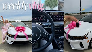 weekly vlog | I BOUGHT A NEW CAR + Car shopping + Car tour + Donating Clothes + I’m blessed!