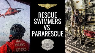Coast Guard Rescue Swimmer Vs. Air Force Special Warfare