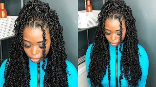 NEW STYLE...MYSTIC BRAIDS TUTORIAL, different from passion braids, passion twist and butterfly locs