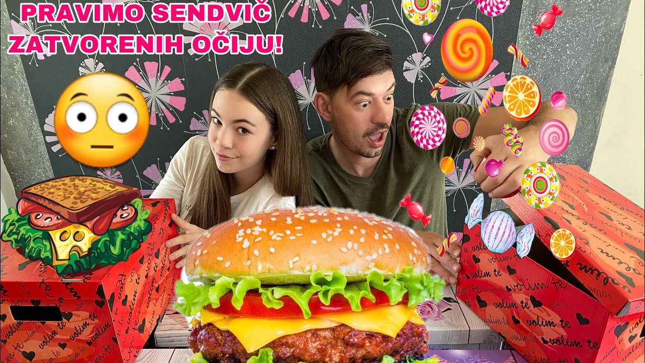 PRAVIMO SENDVIC ZATVORENIH OCIJU! MISTERIOZNE KUTIJE!