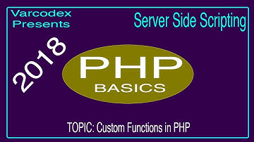 Server Side Scripting in PHP | Tutorial 8 | Custom Function | Random Password Generator