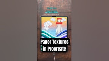 Paper Textures in Procreate #procreatetutorials #digitalart #3dart